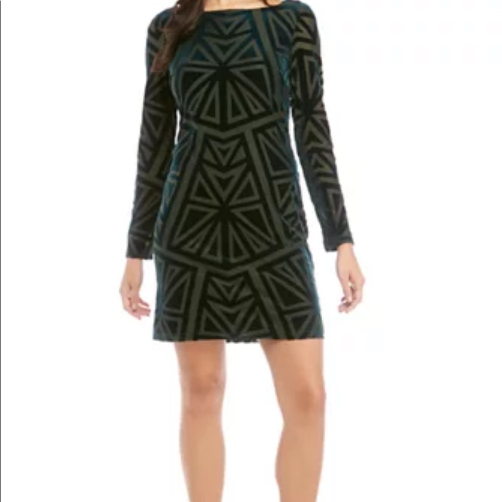 Vince Camuto Velvet Long Sleeve Dress *NWT*